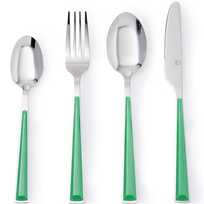 Set 24pc cubertería Benetton Acero Inoxidable