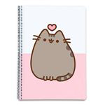 Cuaderno A4 Pusheen Rose Collection cuadriculado 4x4 mm con tapa de polipropileno en oferta