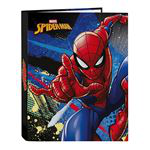 Carpeta A4 Safta 4 anillas Marvel Spiderman go hero características