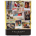 Carpeta Erik solapas Friends amarilla precio