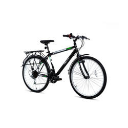 Bicicleta BJORD Avenue 26"" City Trekking , 21V, Frenos V-Brake, Llantas de Aluminio. Negro en oferta