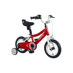 Bicicleta Moma Bikes de 12" con ruedines incluidos , ideal para niño a partir de 3 años de 80 a 105cm, Rojo características