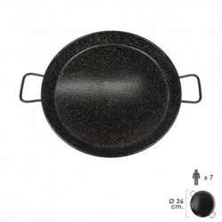 Paellera Valenciana Esmaltada 7 personas/ 36 cm precio