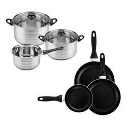 Batería cocina 5pc y 3 sartenes San Ignacio Toledo características