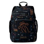 Mochila Totto crayoles negro gamer