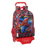 Mochila con carro Safta Marvel Spiderman go hero grande características