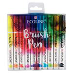 Estuche 10 rotuladores Ecoline acuarelables punta pincel precio