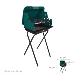 Barbacoa Papillon Dakota 47x43x96 (Alt) cm. en oferta