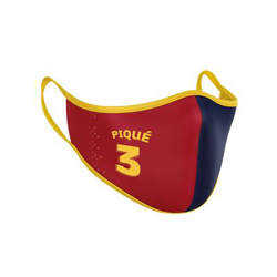 Mascarilla R40 FC Barcelona - Pique - 7-12 años en oferta