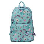 Mochila escolar Totto Meloji azul