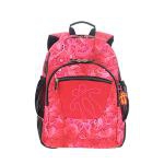 Mochila Totto Crayoles flores rosa + neceser + bolsa