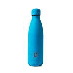 Botella termo Water Revolution azul fluor 500ml