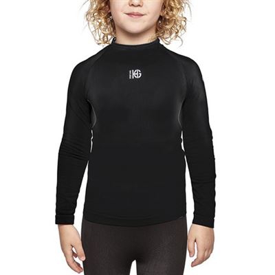 Camiseta Térmica para Niños Sport Hg Eleven Negro Talla L