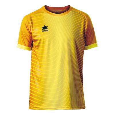 Camiseta de Manga Corta Luanvi Rio Amarillo Talla: 3XS