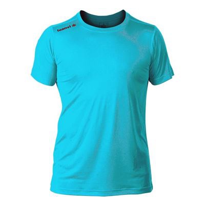 Camiseta de Manga Corta Luanvi Nocaut Gama Turquesa (5 uds) Talla: XXL