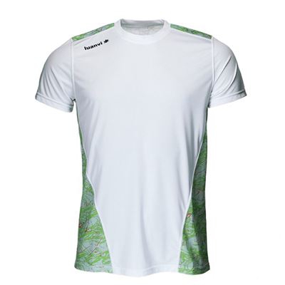 Camiseta Deportiva de Manga Corta Luanvi Nocaut Fantasy Blanco (5 uds) Talla: L