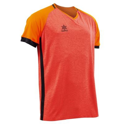 Camiseta Deportiva de Manga Corta Luanvi Aston Naranja Talla: S