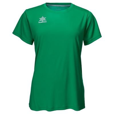 Camiseta de Manga Corta Mujer Luanvi Pol Verde Talla: S