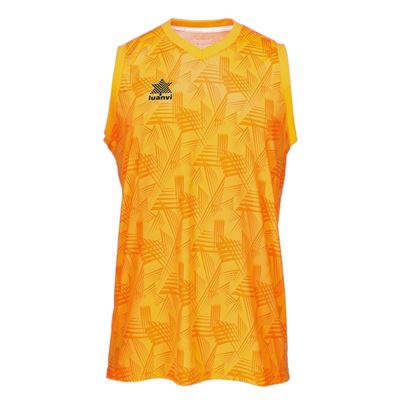 Camiseta de Tirantes Luanvi Basket Porto Naranja Talla: 3XL