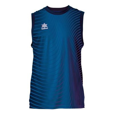 Camiseta de Tirantes Unisex Luanvi Rio Azul Talla: XL