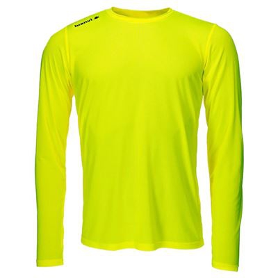 Camiseta de Manga Larga Luanvi Nocaut Gama Amarillo (5 uds) Talla: 3XL