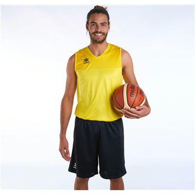 Camiseta de Tirantes Luanvi Apolo Amarillo Talla: XXS