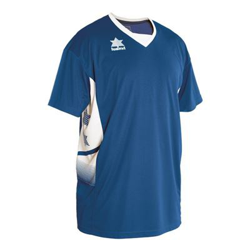 Camiseta Deportiva de Manga Corta Luanvi Atlas Azul Talla: XXL características