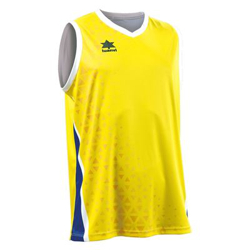 Camiseta de Tirantes Luanvi Cardiff Amarillo Talla: 3XS precio