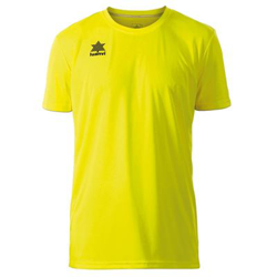 Camiseta Deportiva de Manga Corta Luanvi Pol Amarillo Talla: S precio