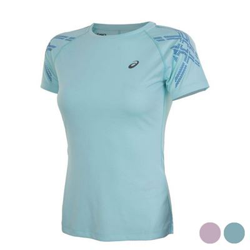 Camiseta de Manga Corta Mujer Asics ASICS Stripe SS Top Talla M precio