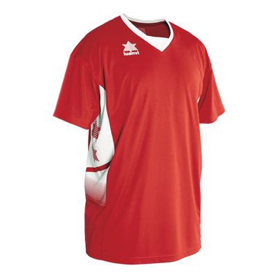 Camiseta de Manga Corta Luanvi Atlas Rojo Talla: XL