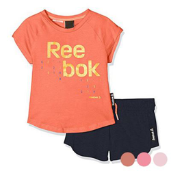 Conjunto Deportivo para Niños Reebok G ES SS Coral Talla 5-6 Años precio