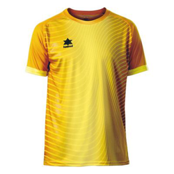 Camiseta de Manga Corta Luanvi Rio Amarillo Talla: XXL en oferta