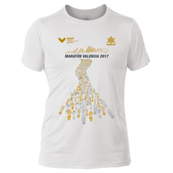 Camiseta Deportiva de Manga Corta Luanvi Maraton Blanco (M) precio