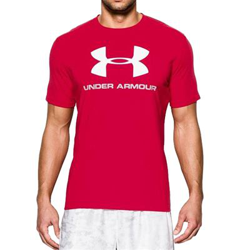 Camiseta de Manga Corta Hombre Under Armour 1257615-600 Rojo Talla l características