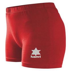 Mallas Cortas de Deporte Luanvi Rojo Talla: L precio