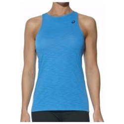 Camiseta de Tirantes Mujer Asics SLIM TANK Azul Talla M en oferta