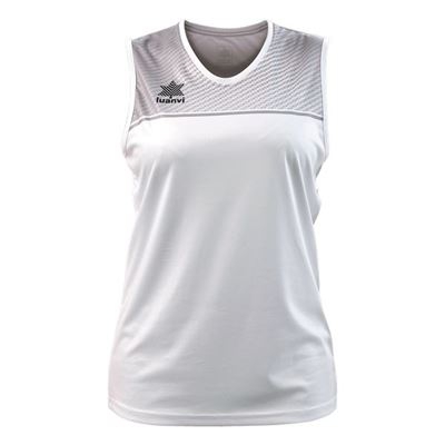 Camiseta de Tirantes Luanvi Apolo Blanco Talla: XXS