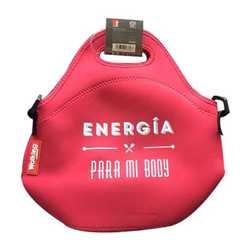 Bolsa portaalimentos Bergner Neopreno Roja en oferta