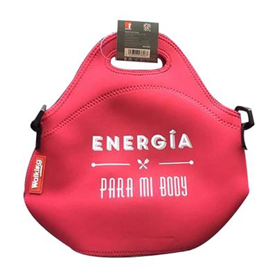 Bolsa portaalimentos Bergner Neopreno Roja