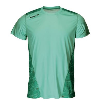 Camiseta Deportiva de Manga Corta Luanvi Nocaut Fantasy Turquesa (5 uds) Talla: XXL