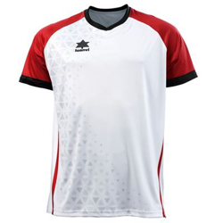 Camiseta Deportiva de Manga Corta Unisex Luanvi Cardiff Blanco Talla: S en oferta