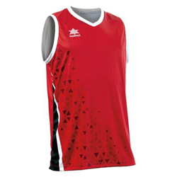 Camiseta de Tirantes Luanvi Cardiff Rojo/Negro Talla: M en oferta