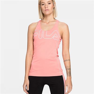 Camiseta de Tirantes Mujer Fila 683036.A449 Rosa Talla M