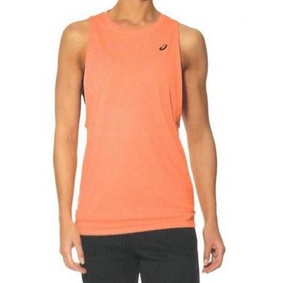 Camiseta para Hombre sin Mangas Asics Gpx Loose Slvless Naranja Talla M