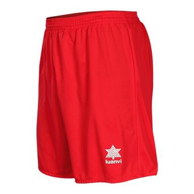 Pantalón Corto Deportivo Luanvi Pol Rojo Talla: 3XL