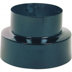 Reducción Estufa Vitrificado Color Negro de 150 a 120 mm. en oferta