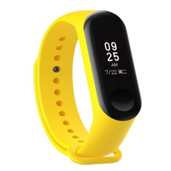 Recambio pulsera Blutech de silicona compatible con Xiaomi Mi Band 2 Amarillo en oferta