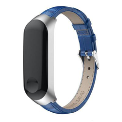 Recambio pulsera Blutech de Cuero compatible con Xiaomi Mi Band 3 / 4 Color Azul características