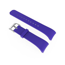 Pulsera de Silicona suave para Samsung Gear Fit2 / Fit2 Pro (200mm), Violeta en oferta